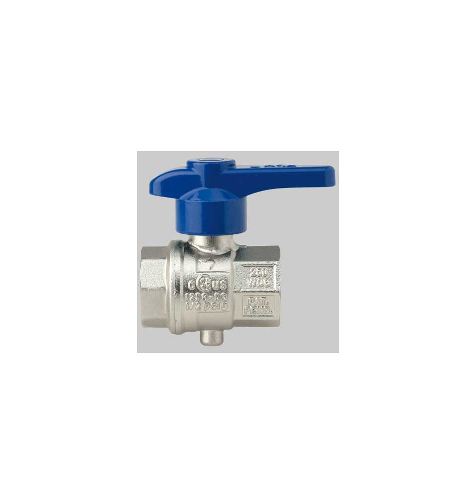 VALVOLA FEMMINA/FEMMINA A LEVA - 1/2 PN 15