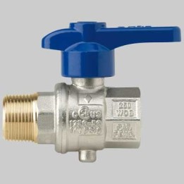 VALVOLA MASCHIO/FEMMINA A LEVA - 3/4 PN 20