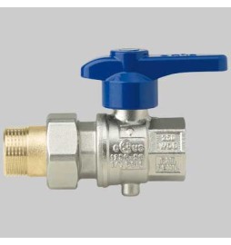VALVOLA CON BOCCHETTONE MASCHIO/FEMMINA A LEVA - 1/2 PN 15