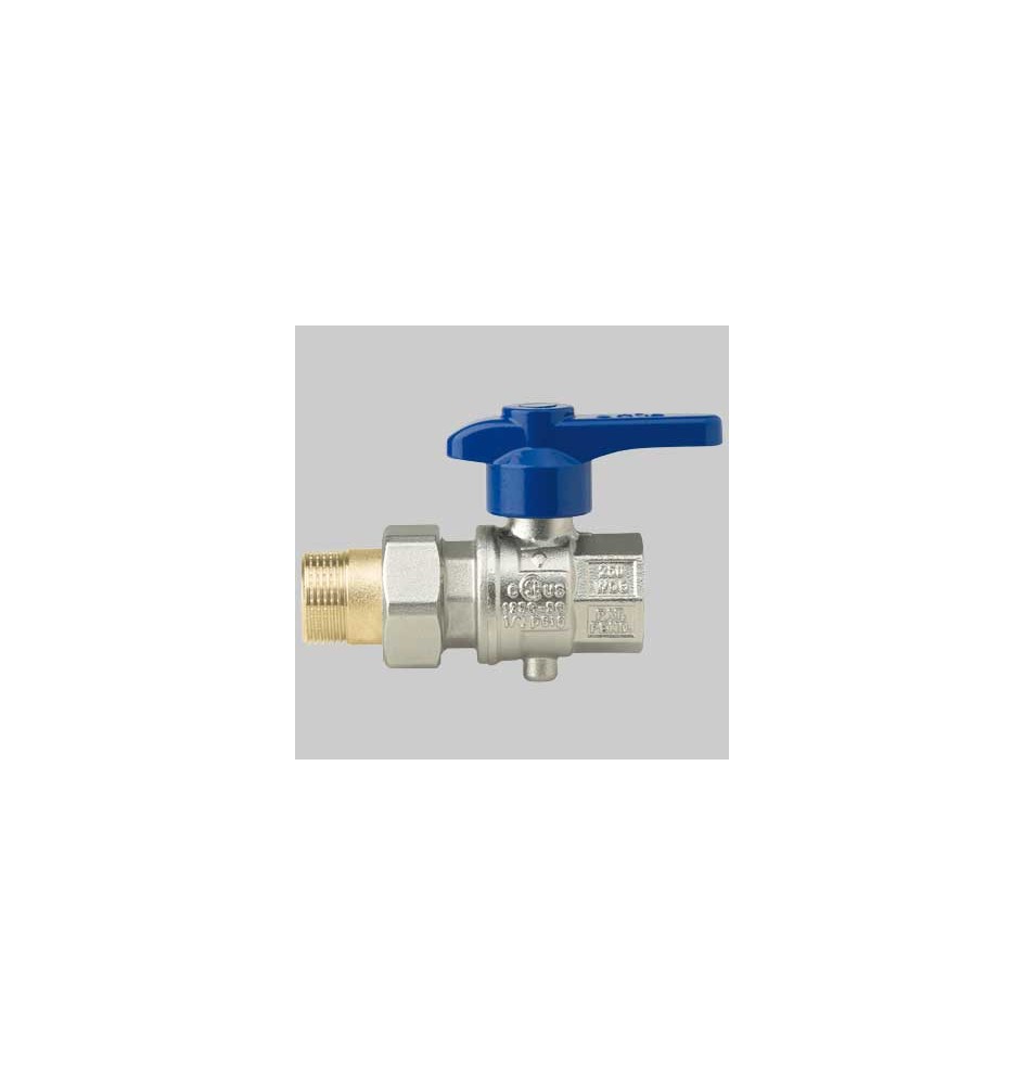 VALVOLA CON BOCCHETTONE MASCHIO/FEMMINA A LEVA - 1" PN 25