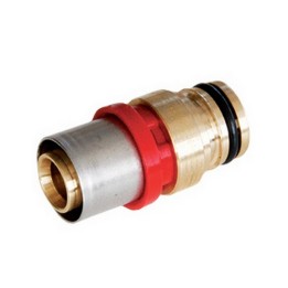 RACCORDO DIRITTO PER TUBO MULTISTRATO ATTACCO FASTEC 20 x 2,0 FASTEC