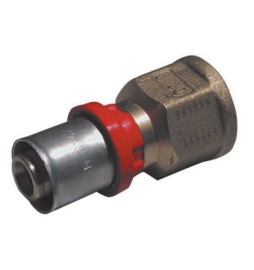 RACCORDO PRESS DIRITTO FEMMINA PER MULTISTRATO 1/2 x 14