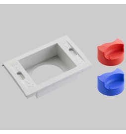 KIT SUPPORTO PORTINA CON MANOPOLE - -