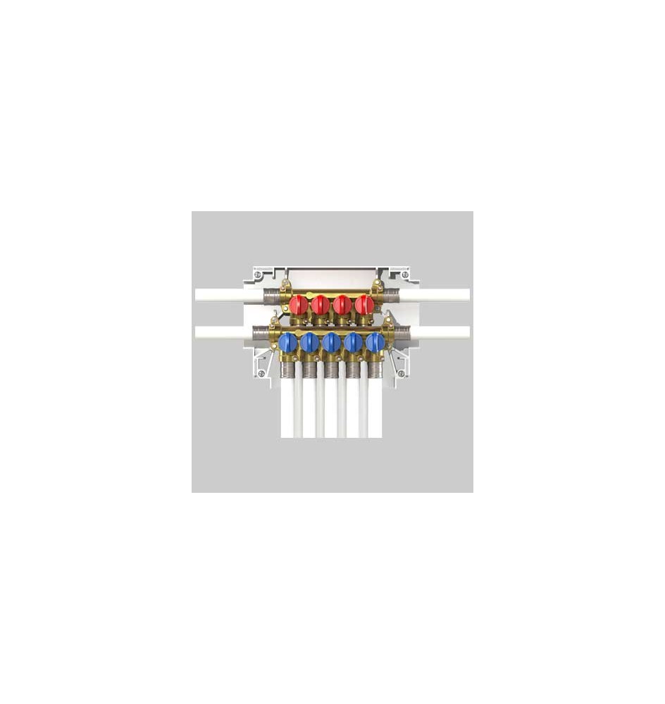 COLLETTORE SANITARIO K4.3 - Fastec 1/2 6+5