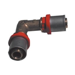 RACCORDO PRESS CURVO DOPPIO PER MULTISTRATO 20 -CONF