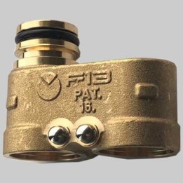 RACCORDO TWIN FASTEC - Fastec 1/2
