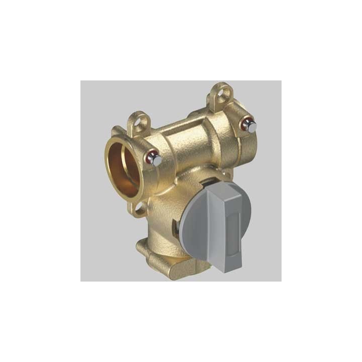 VALVOLA DI INTERCETTAZIONE A TEE MOTORIZZABILE T4 E-READY - F13 - DN15