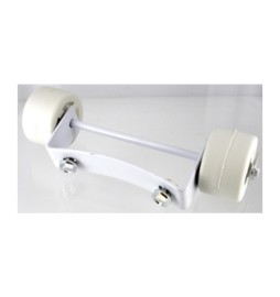 R SET RUOTE P/STUFA PATIO MUSHROOM BIANCO