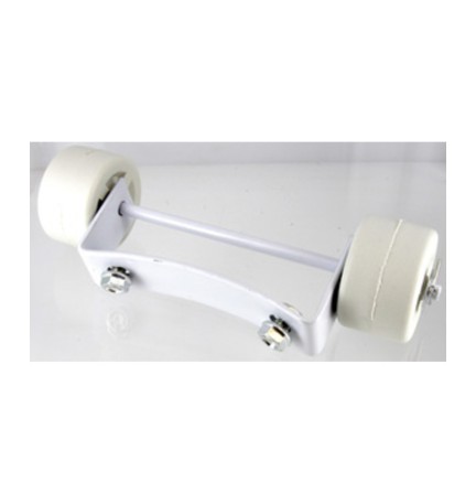 R SET RUOTE P/STUFA PATIO MUSHROOM BIANCO