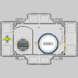KIT CONTABILIZZAZIONE DA INCASSO CON CONTATORE PER ACQUASANITARIA K4CC E-READY - F13 - DN15
