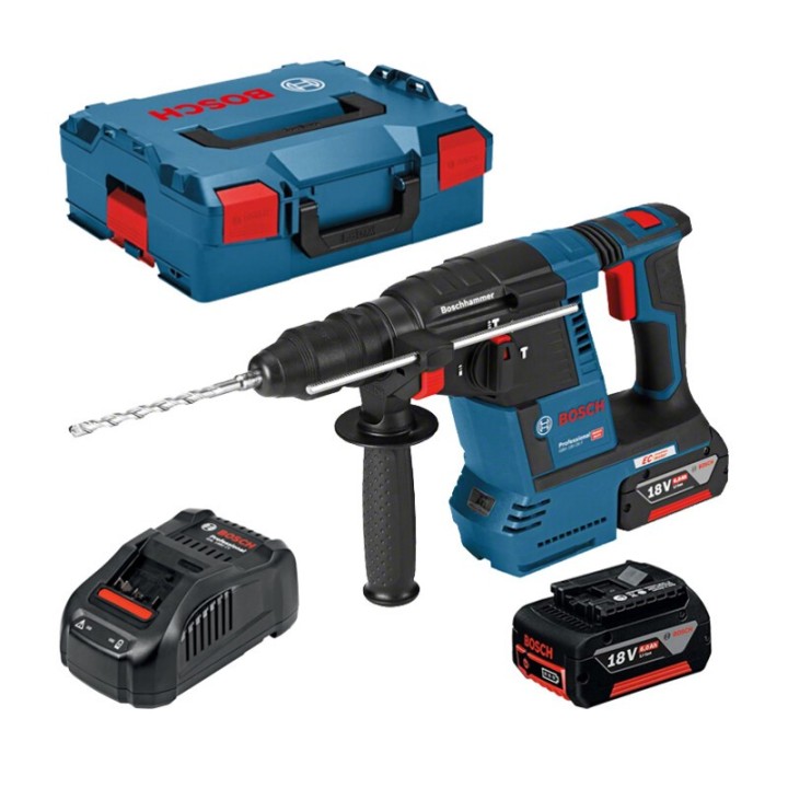 BOSCH-B MARTELLO PERFORATORE GBH18V-26F SDS+ 2,6J