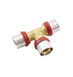 RACCORDO PRESS A T PER MULTISTRATO 20 x 2,5