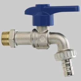 RUBINETTO PORTA GOMMA FLY - 1" PN 25