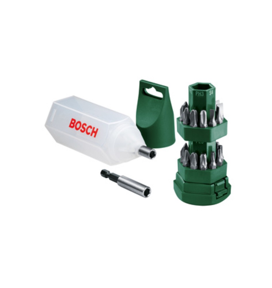 BOSCH-A SET 25 PEZZI BITTONE 019503