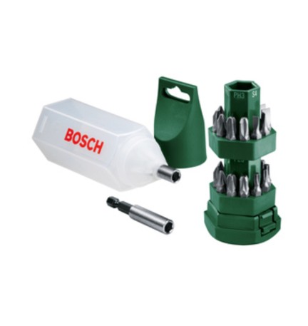 BOSCH-A SET 25 PEZZI BITTONE 019503