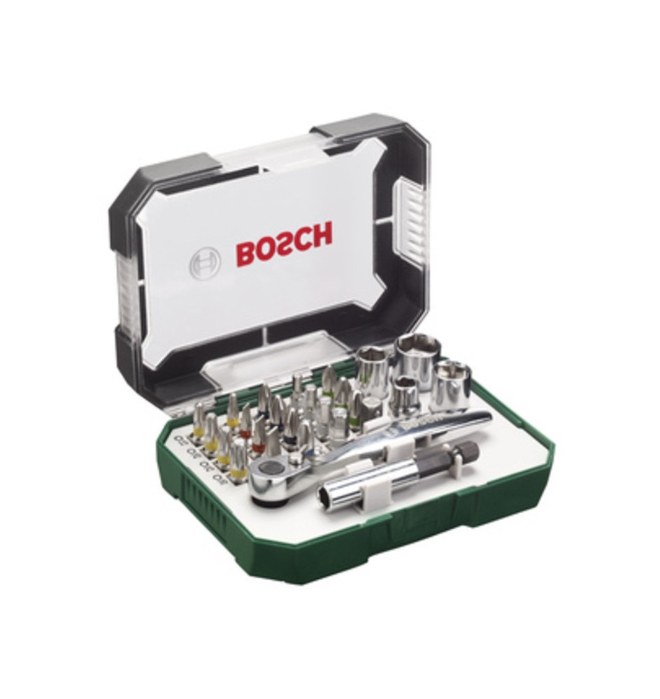 BOSCH-A SET 26 PEZZI RAINBOW EVO 017322