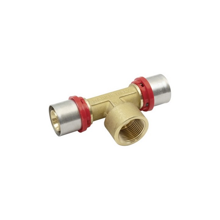 RACCORDO PRESS A T FEMMINA PER MULTISTRATO 1" x 50