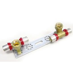 STAFFA E RACCORDI DISASSATI PER MULTISTRATO 1/2" x 20