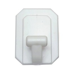 BL GANCIO ADESIVO GIGANTE PLAST BIANCO 2 PZ