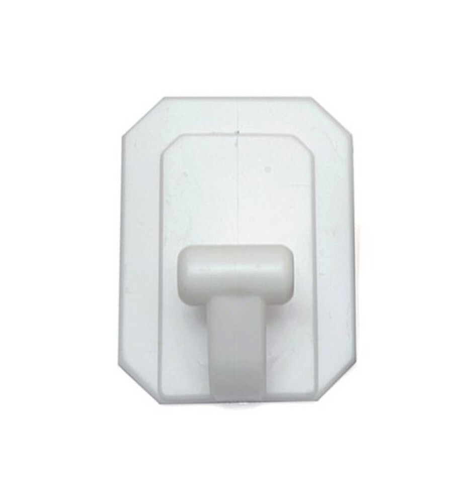 BL GANCIO ADESIVO GIGANTE PLAST BIANCO 2 PZ