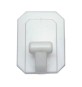 BL GANCIO ADESIVO GIGANTE PLAST BIANCO 2 PZ
