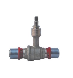 VALVOLA A SFERA DA INCASSO PER RACCORDI PRESS PER MULTISTRATO Diam. 16