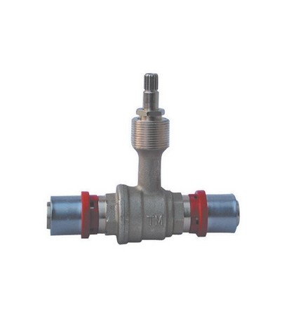 VALVOLA A SFERA DA INCASSO PER RACCORDI PRESS PER MULTISTRATO Diam. 20