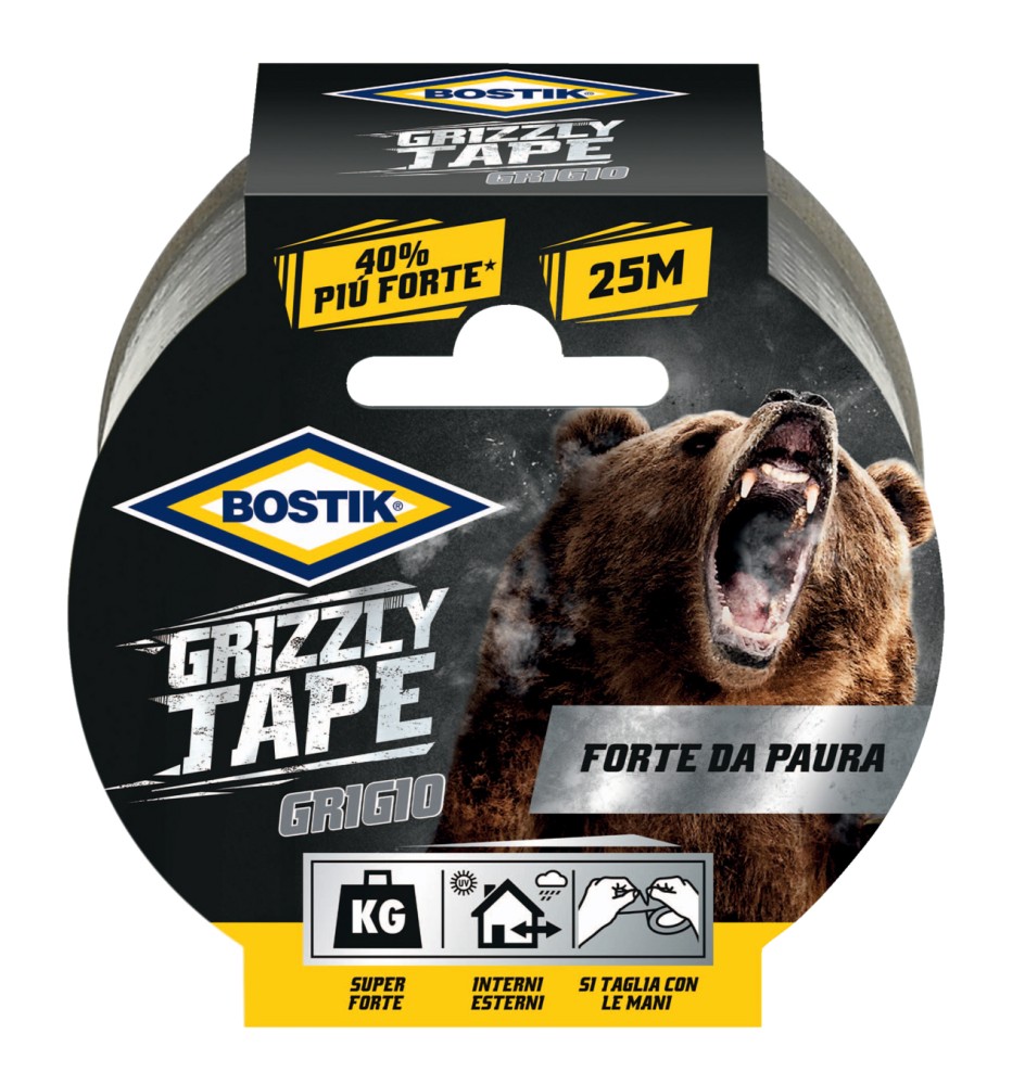 BOSTIK NASTRO GRIZZLY 5 CM X 25 M