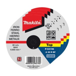 MAKITA CONF.50 DISCHI P/FERRO 115X1,0X22