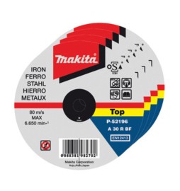 MAKITA CONF.50 DISCHI P/FERRO 115X1,0X22