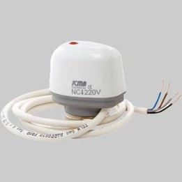COMANDO ELETTROTERMICO CON MICROINTERRUTTORE PER VALVOLE DI ZONA ICMA - 30x1,5 - 230 Volt