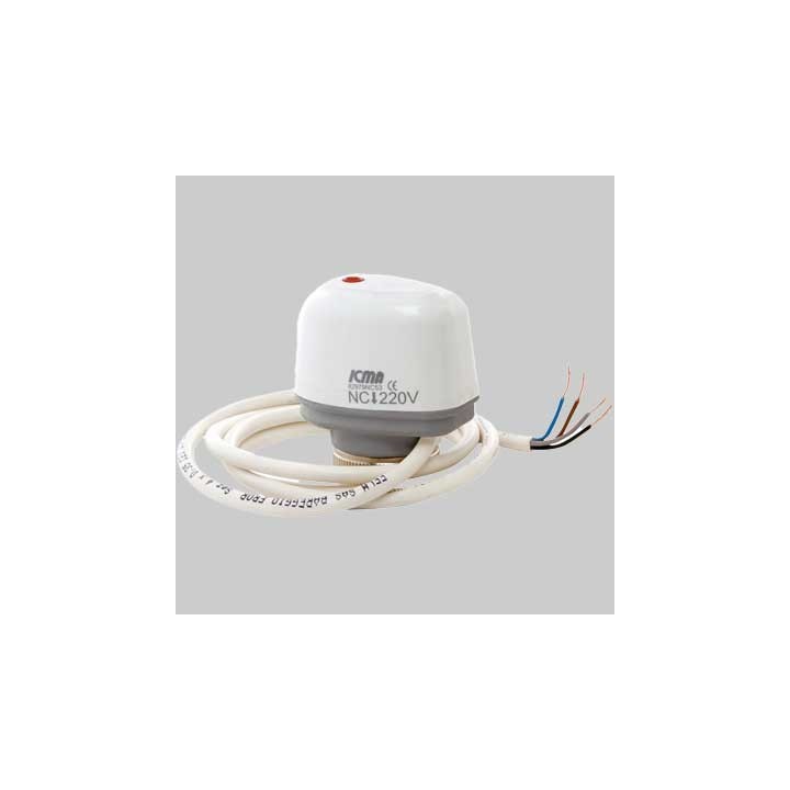 COMANDO ELETTROTERMICO CON MICROINTERRUTTORE PER VALVOLE DI ZONA ICMA - 30x1,5 - 230 Volt