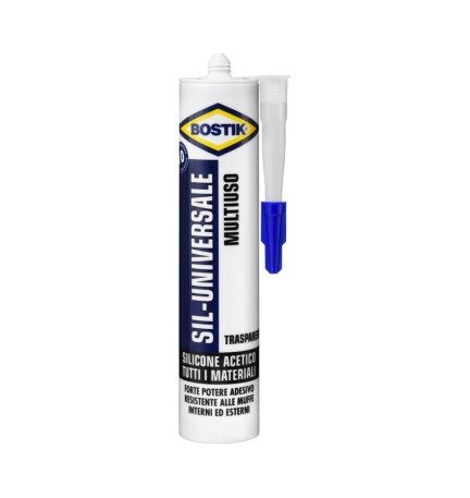 BOSTIK SIL-UNIVERSALE 280 ML TRASPARENTE CARTUC