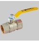 VALVOLA SFERA GAS F/F LEVA ACCIAIO - 1"1/2 MOP5