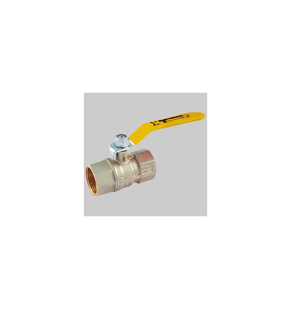 VALVOLA SFERA GAS F/F LEVA ACCIAIO - 2" MOP5