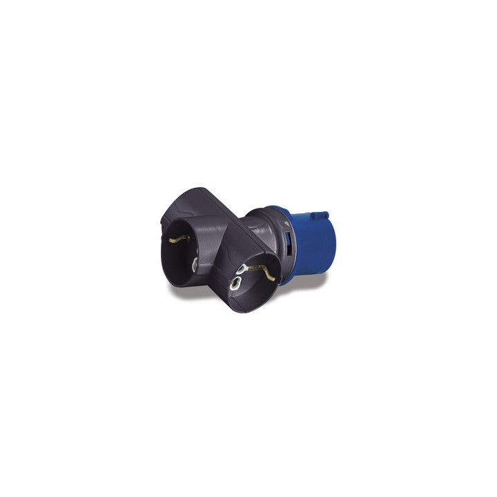 ROSI 1879 ADATTATORE INDUSTRIALE 3P SCHUKO IP20