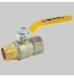 VALVOLA SFERA GAS M/F LEVA ACCIAIO - 3/4 MOP5