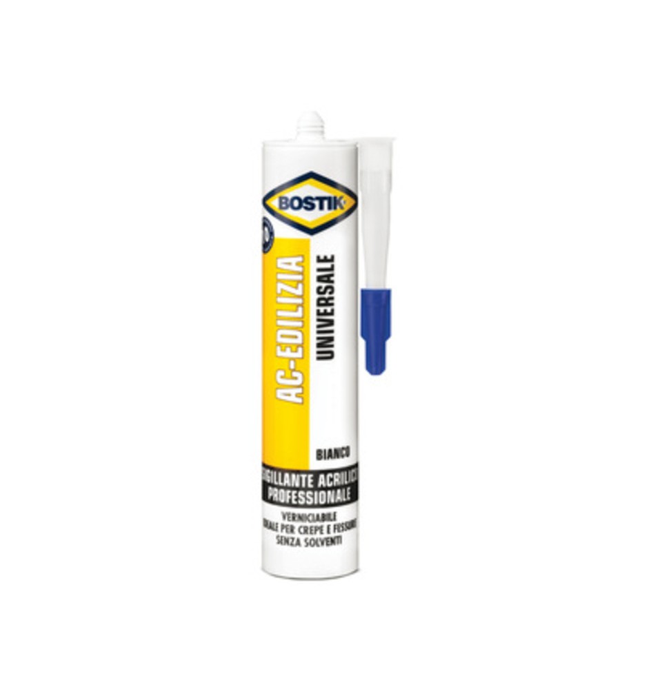 BOSTIK ACRILICO EDILIZIA 300 ML BIANCO CARTUCCIA