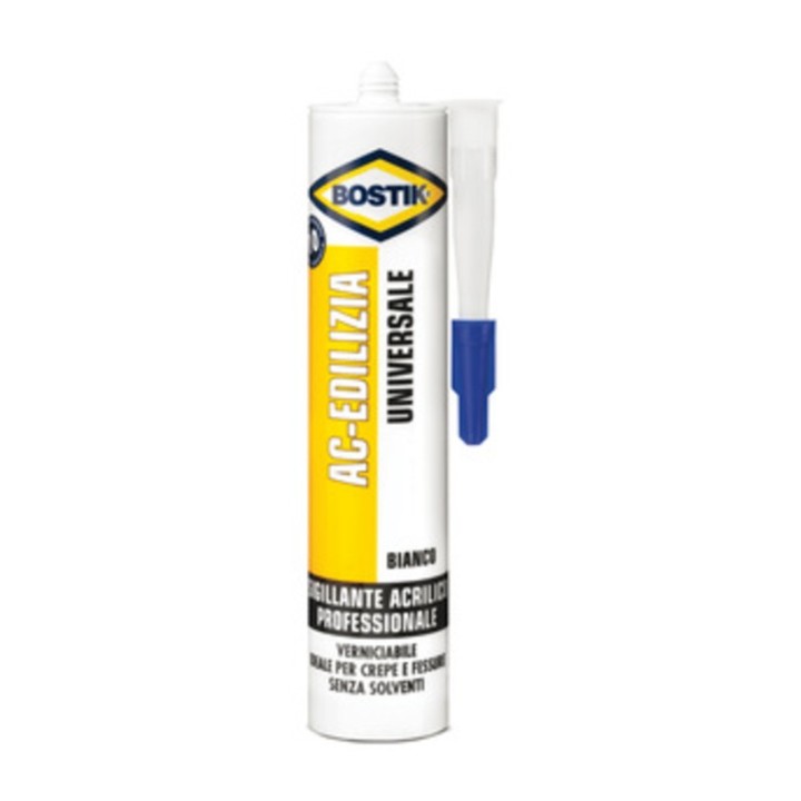 BOSTIK ACRILICO EDILIZIA 300 ML BIANCO CARTUCCIA