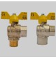 VALVOLA SFERA AD ANGOLO FARFALLA ALLUMINIO - 1" M/F