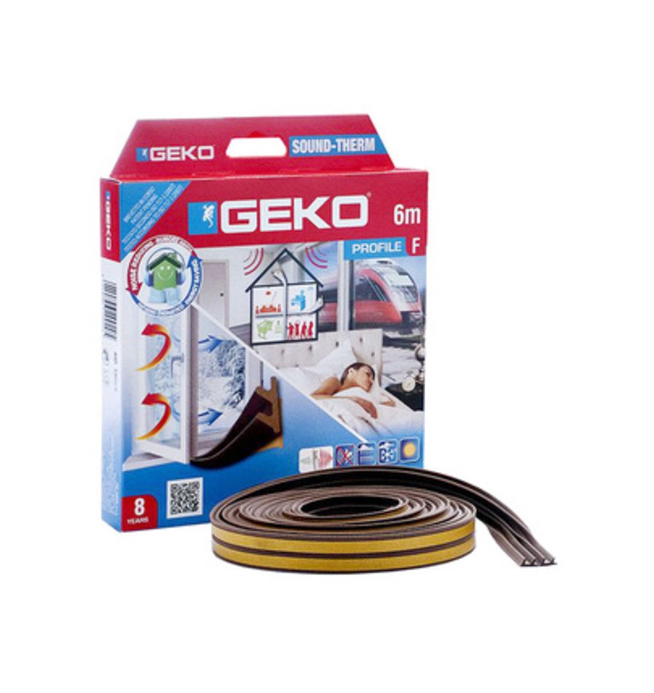 GUARNIZIONE TERMICA ED ACUSTICA 6 M MARRONE