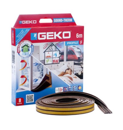 GUARNIZIONE TERMICA ED ACUSTICA 6 M MARRONE