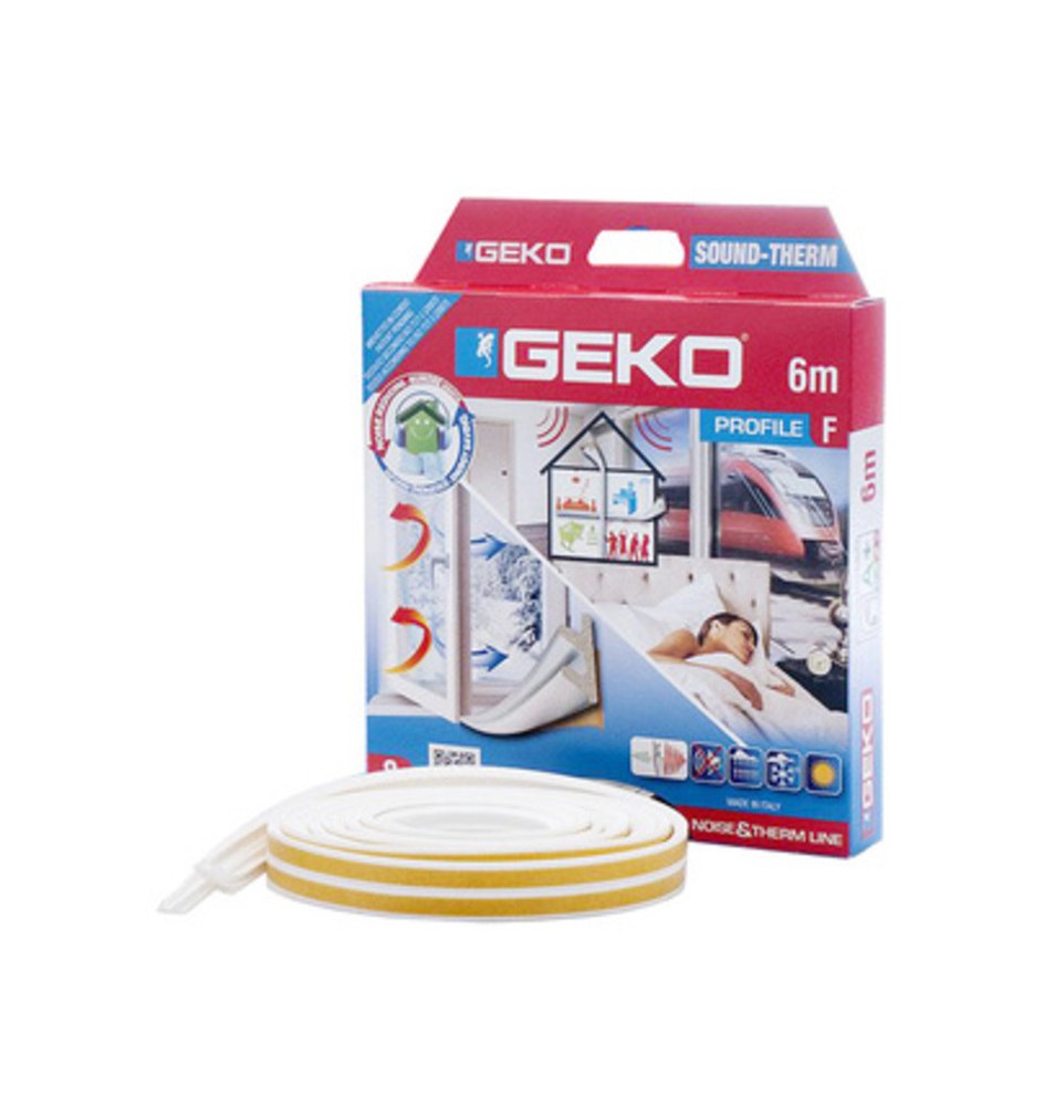 GUARNIZIONE TERMICA ED ACUSTICA 6 M BIANCO