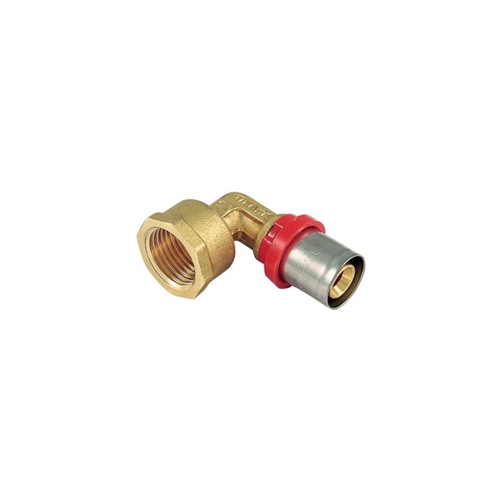 RACCORDO PRESS CURVO FEMMINA COMPACT PER MULTISTRATO 20 x 2,0 -1/2"