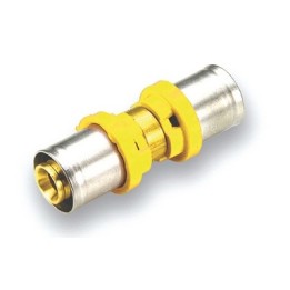 RACCORDO PER MULTISTRATO GAS DIRITTO DOPPIO Diam. 20