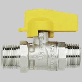 RUBINETTO GAS M/M DIRITTO - 1/2 - 1/2