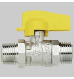 RUBINETTO GAS M/M DIRITTO - 1/2 - 1/2