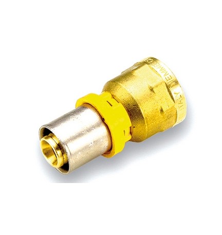 RACCORDO PER MULTISTRATO GAS DIRITTO FEMMINA 26 x 3/4"