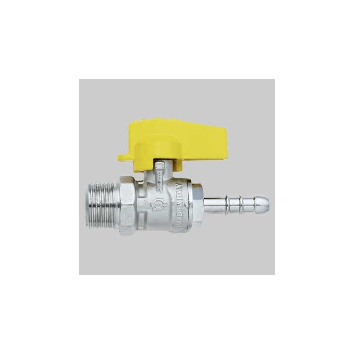 RUBINETTO DIRITTO GAS MASCHIO PORTA GOMMA - 1/2 x 9
