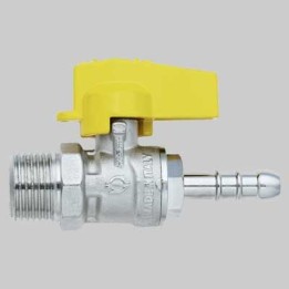 RUBINETTO DIRITTO GAS MASCHIO PORTA GOMMA - 1/2 x 14